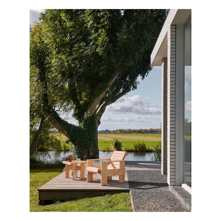 Hay Table basse outdoor Crate en bois | Pin