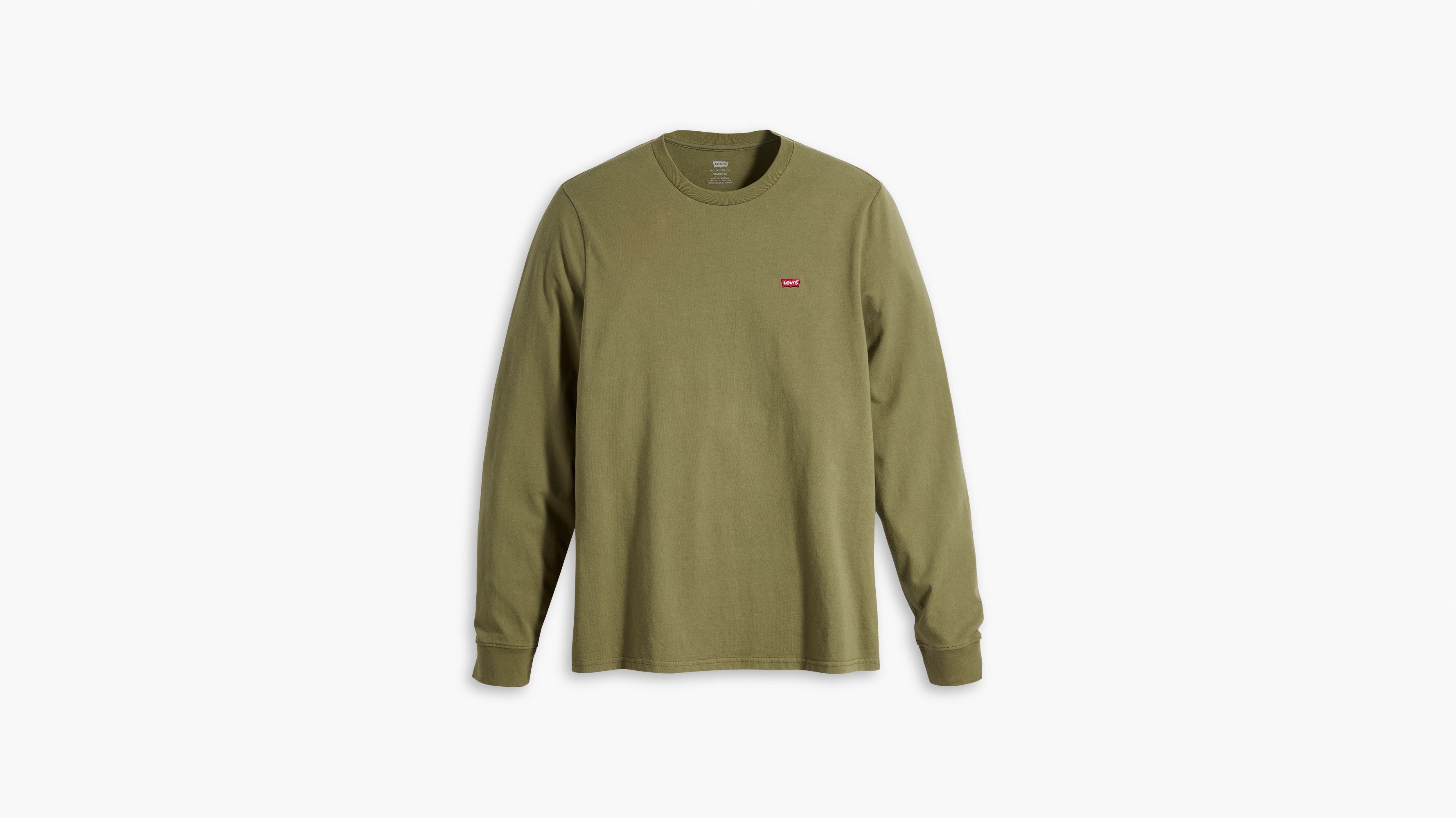 T-shirt manche longue Original Housemark - Bluish Olive - Vert
