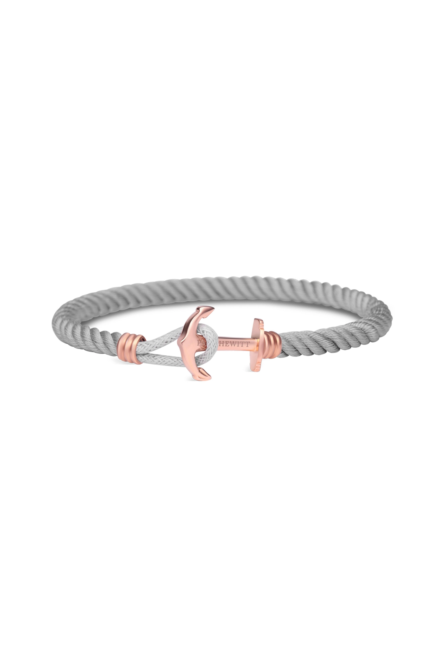 Paul Hewitt Ankerarmband Phreps Lite Rosegold Nylon Grey