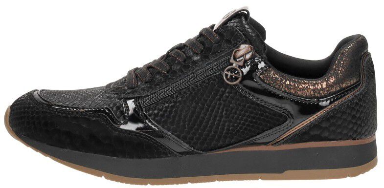Tamaris Veterschoenen Laag zwart
