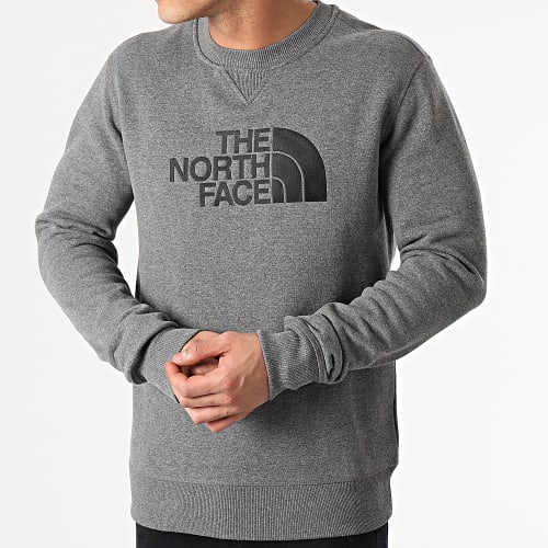 Sweat Crewneck Drew Peak A4SVR Gris Chiné