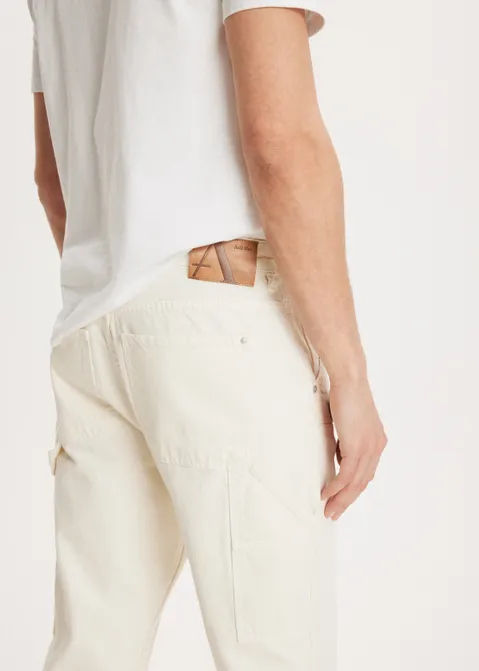 Bruno straight leg jeans off-white (WIT.O)