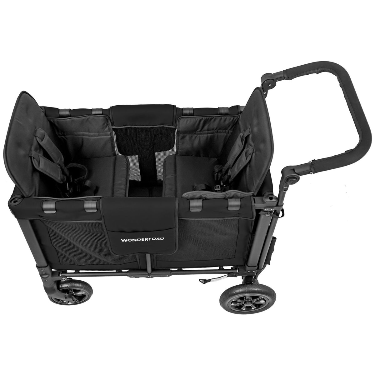 WonderFoldWonderFold   W Original Bollerwagen black 2er Sitz