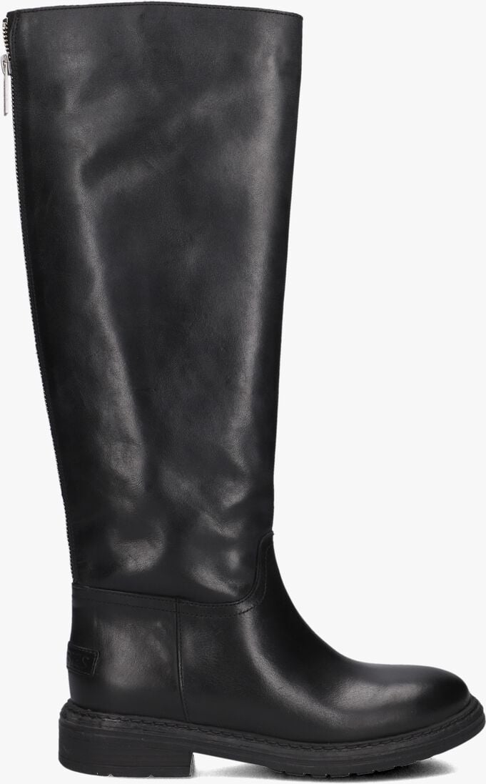 zwarte shabbies hoge laarzen duck tala