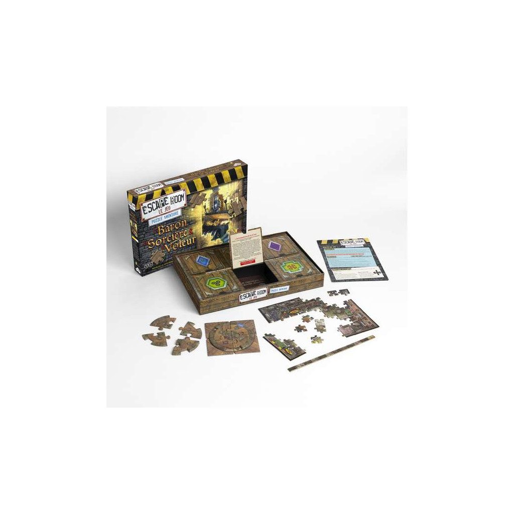 Escape Room : Puzzle Aventure - Le Baron, La Sorcière & Le Voleur