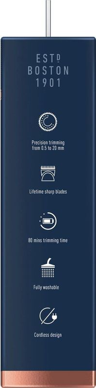 King C. Gillette Baardtrimmer PRO voor mannen - met precisiedraaiknop voor 40 lengte-instellingen