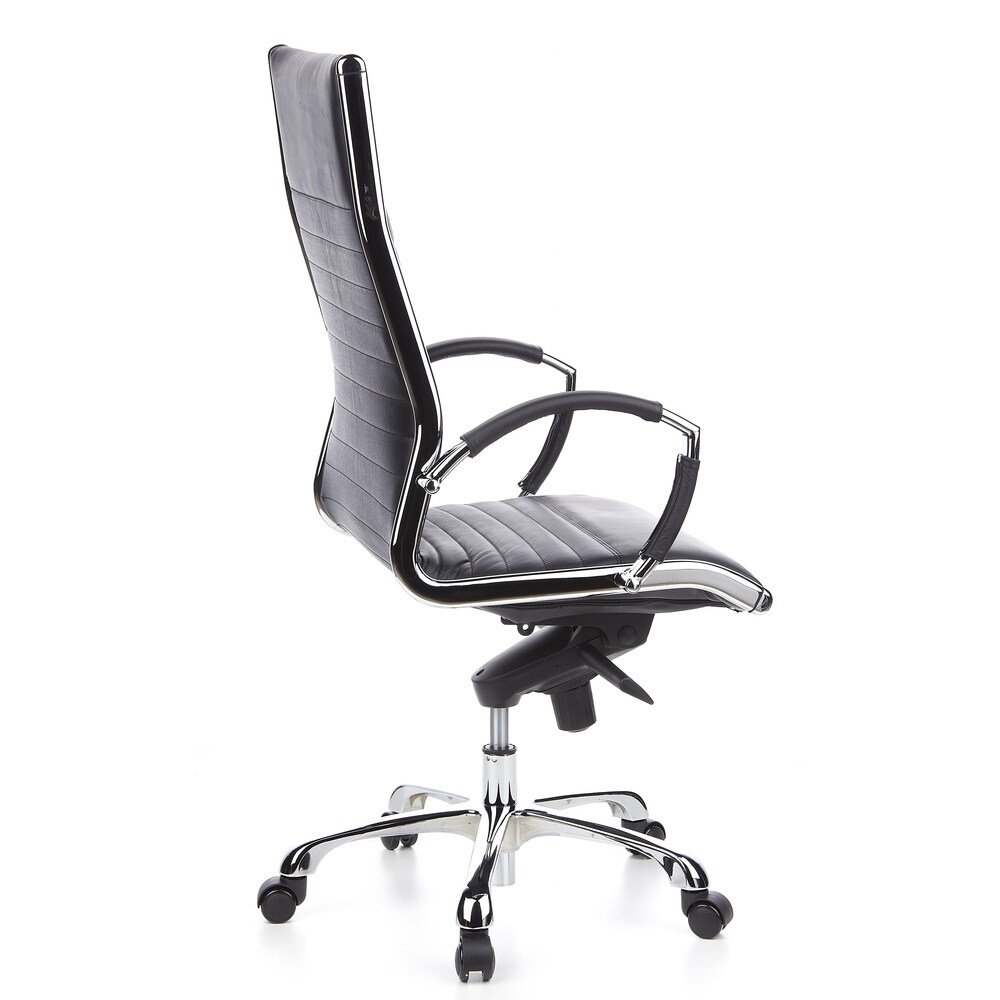 Profi Chefsessel PARMA 20 Leder mit Armlehnen hjh OFFICE