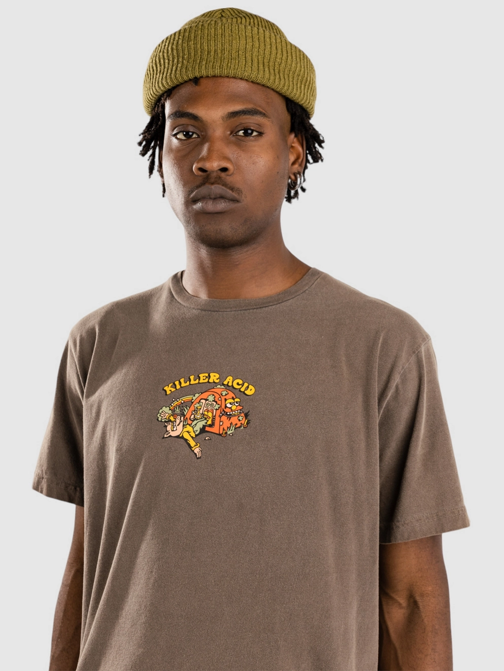 Killer Acid All Good In The Woods T-Shirt chestnut