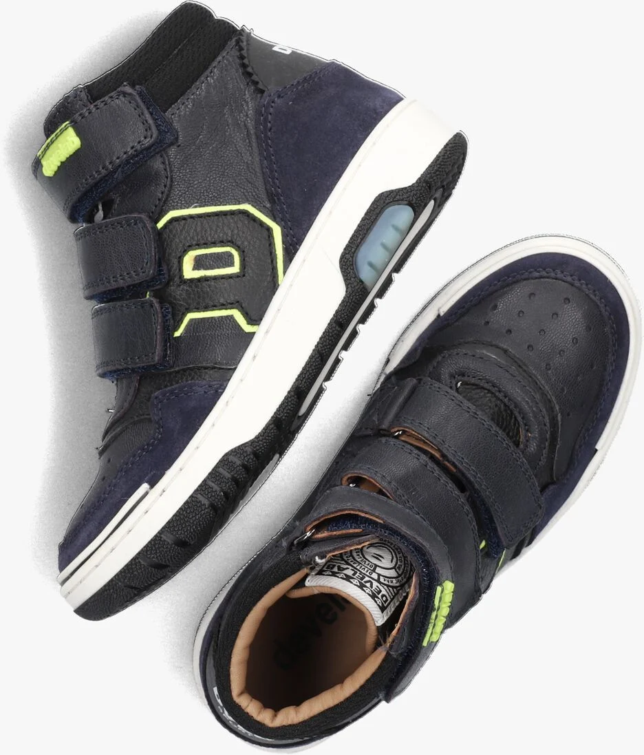 DEVELAB donkerblauwe develab lage sneakers 44307