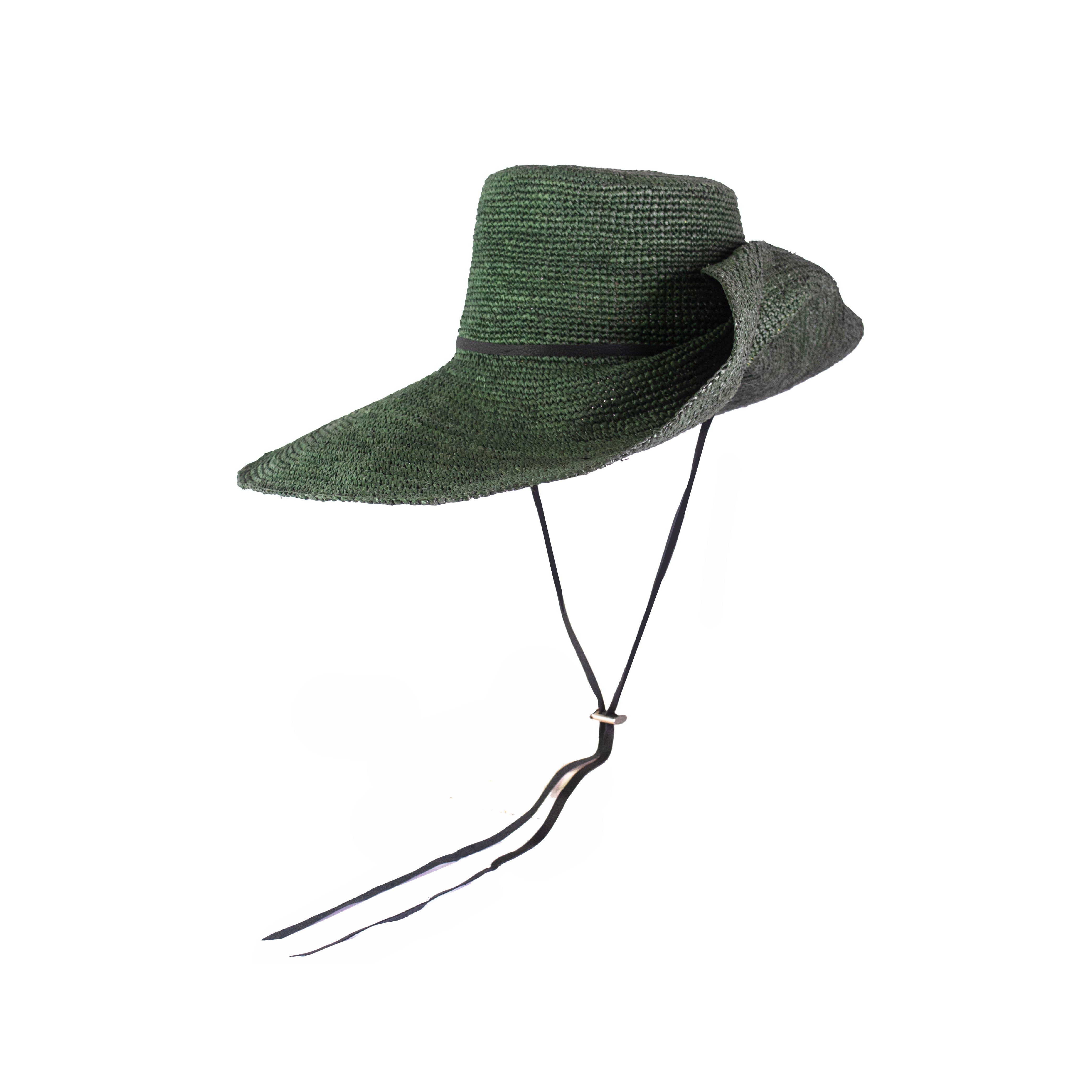 Chapeau Lady Ibiza à bord extra long en crochet