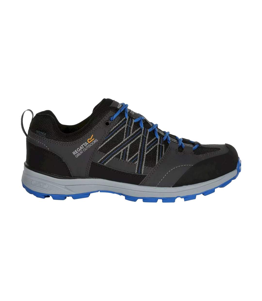 Regatta - Chaussures de randonnée SAMARIS - Homme (Gris foncé / Bleu) - UTRG3276