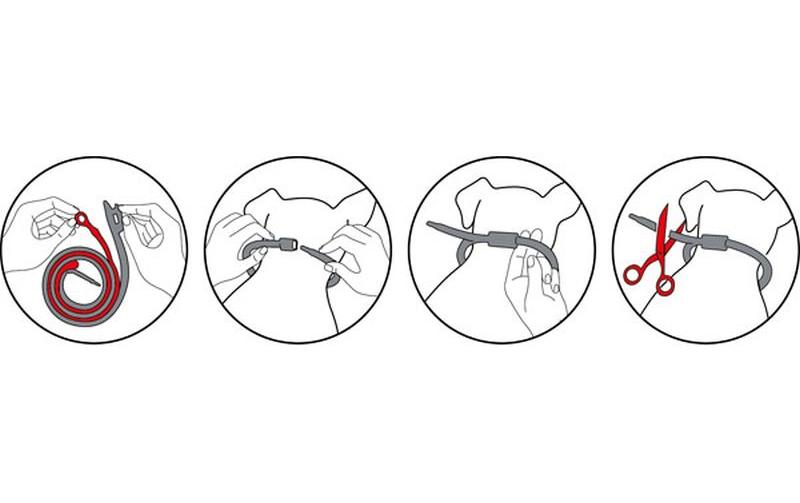 Anti-Parasit-Halsband für Hunde, S-M / 60 cmAnti-Zecken und Floh Halsband