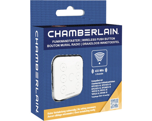 Chamberlain RTXW2-10 2-kanaals draadloze wandschakelaar
