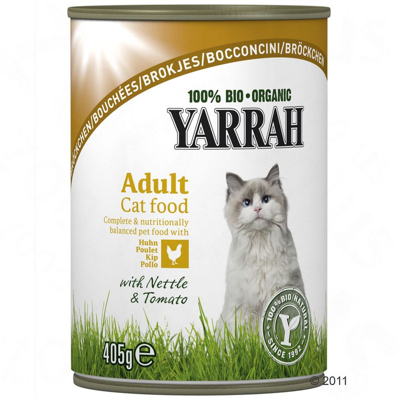Lot 4 saveurs Yarrah 24 x 400/405 g