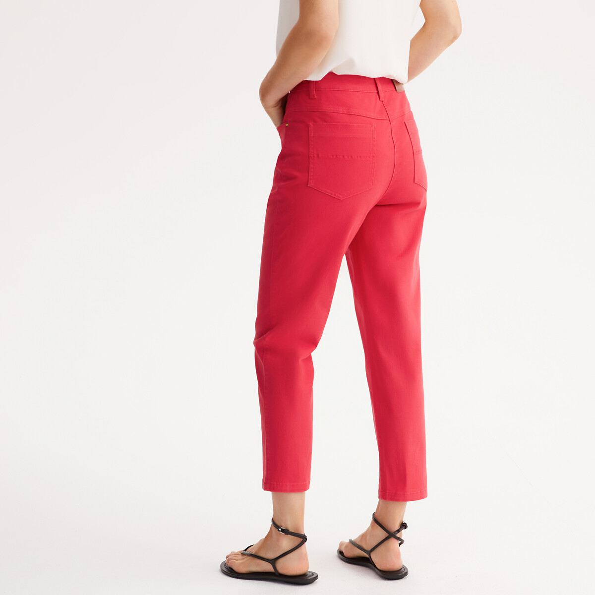 ANNE WEYBURN<br>Direita 7/8 broek, stretch katoen