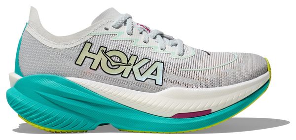Chaussures Running Hoka Mach X 2 Blanc/Bleu Femme