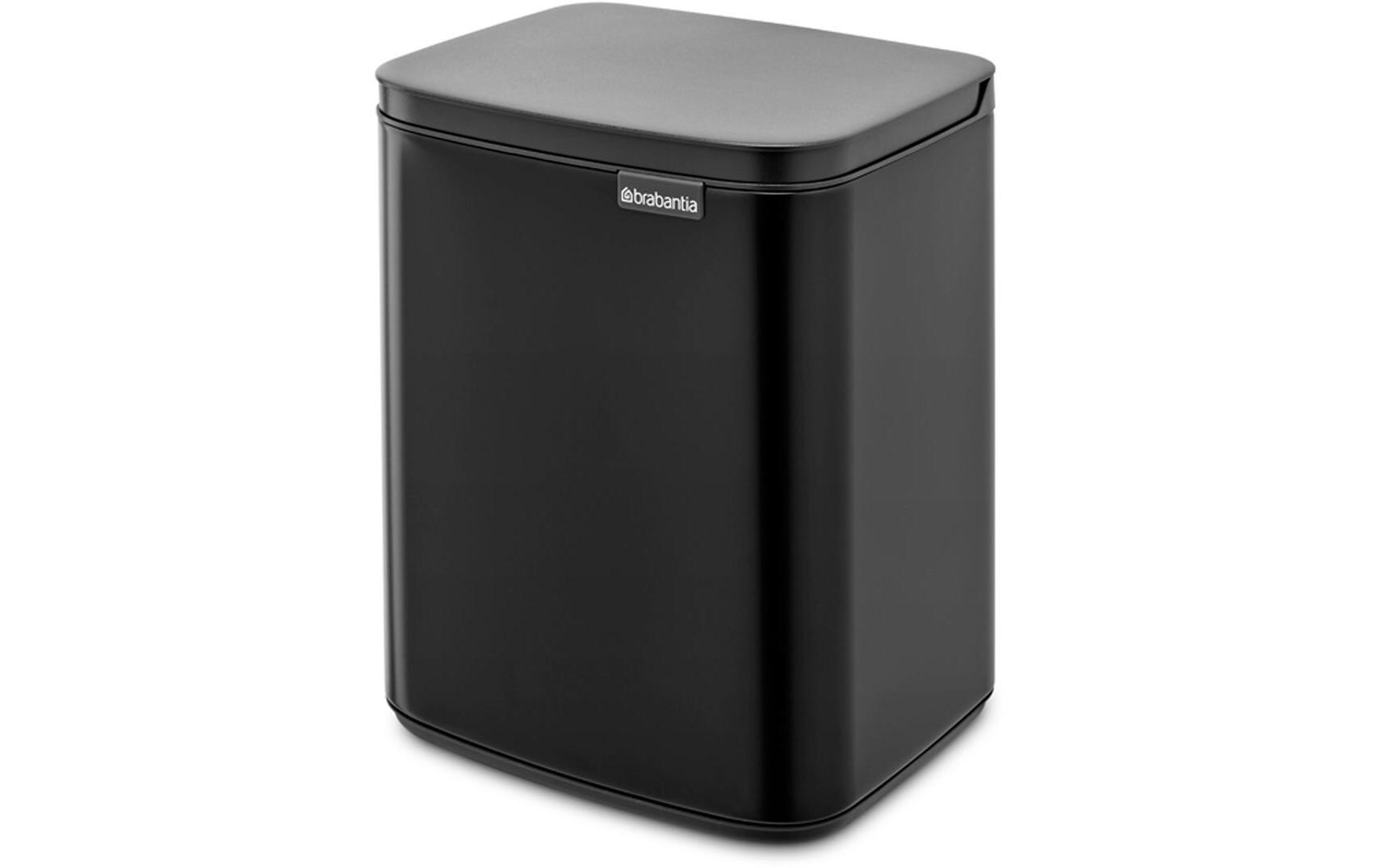 Kosmetikeimer Bo Waste Bin 7 l, Schwarz mattMülleimer