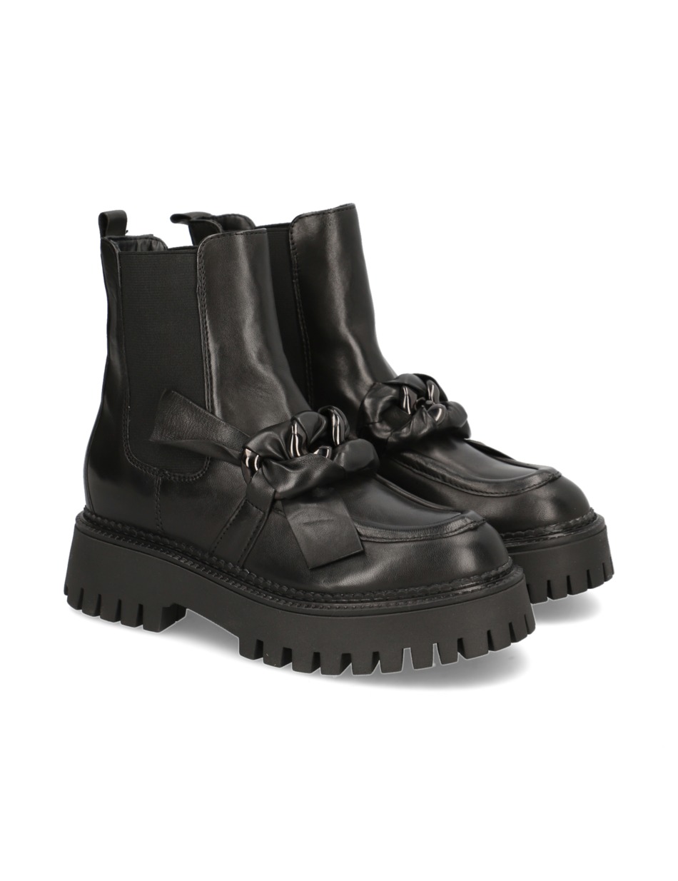 Glattleder Chelsea Boot