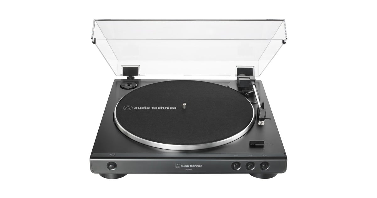 Audio-TechnicaAT-LP60X platenspeler  (Zwart)