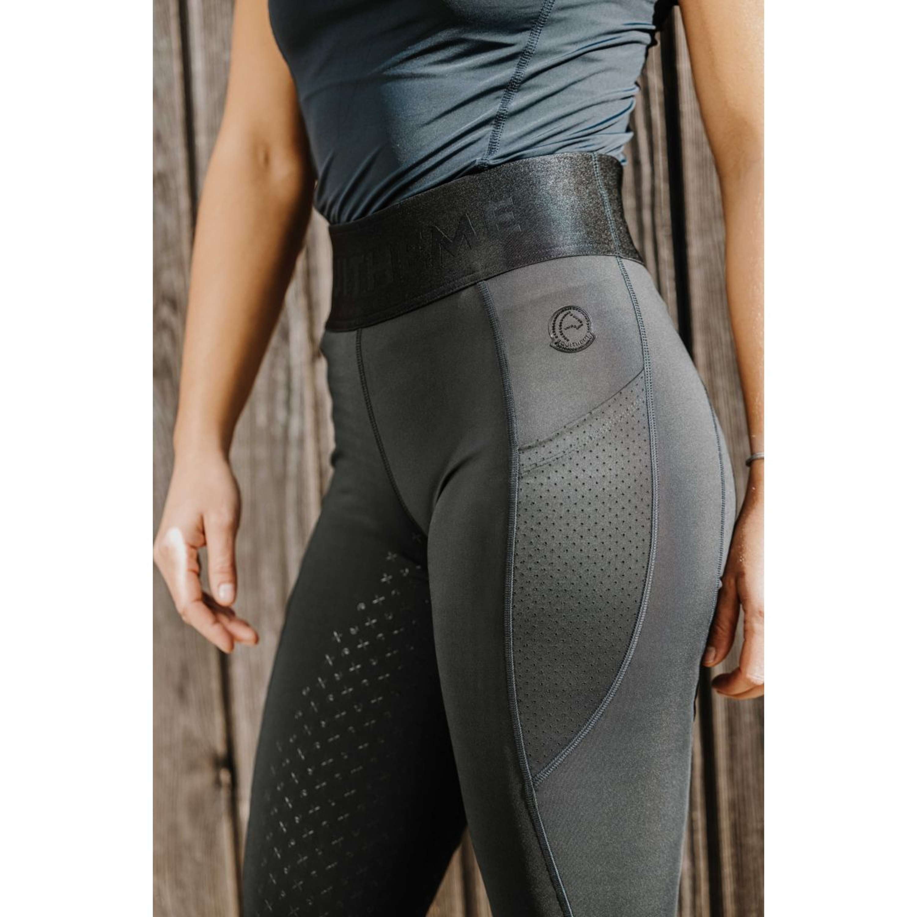 EQUITHÈME Rijlegging Iris Full Grip Zwart