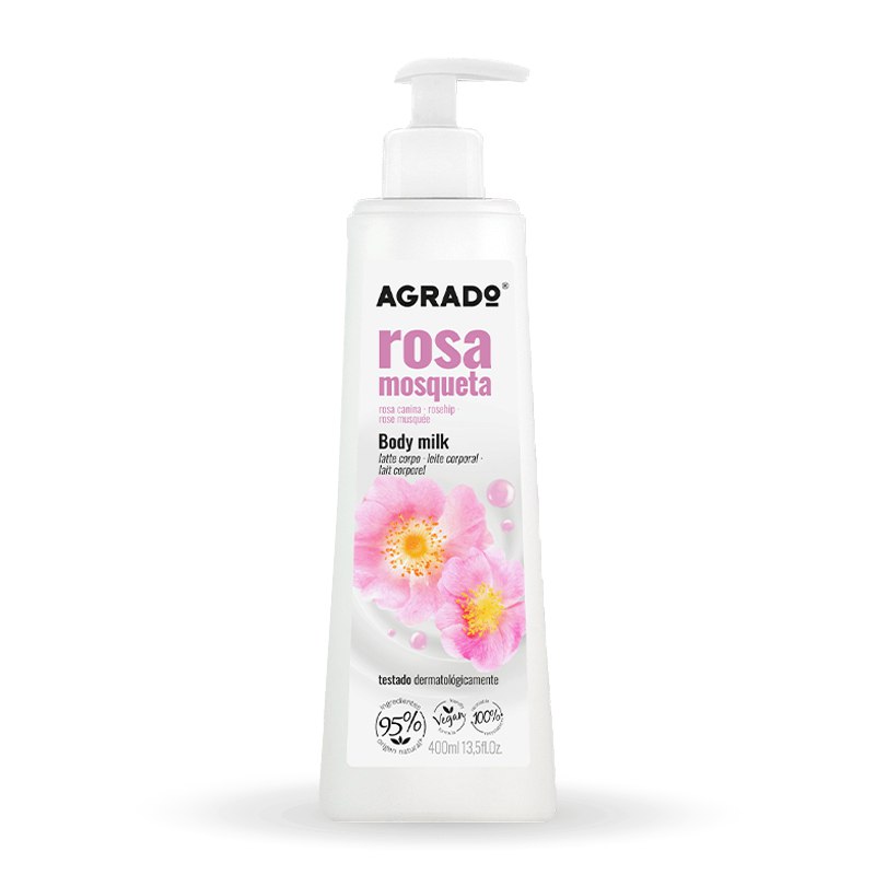 Agrado - Leite Corporal de Rosa Mosqueta