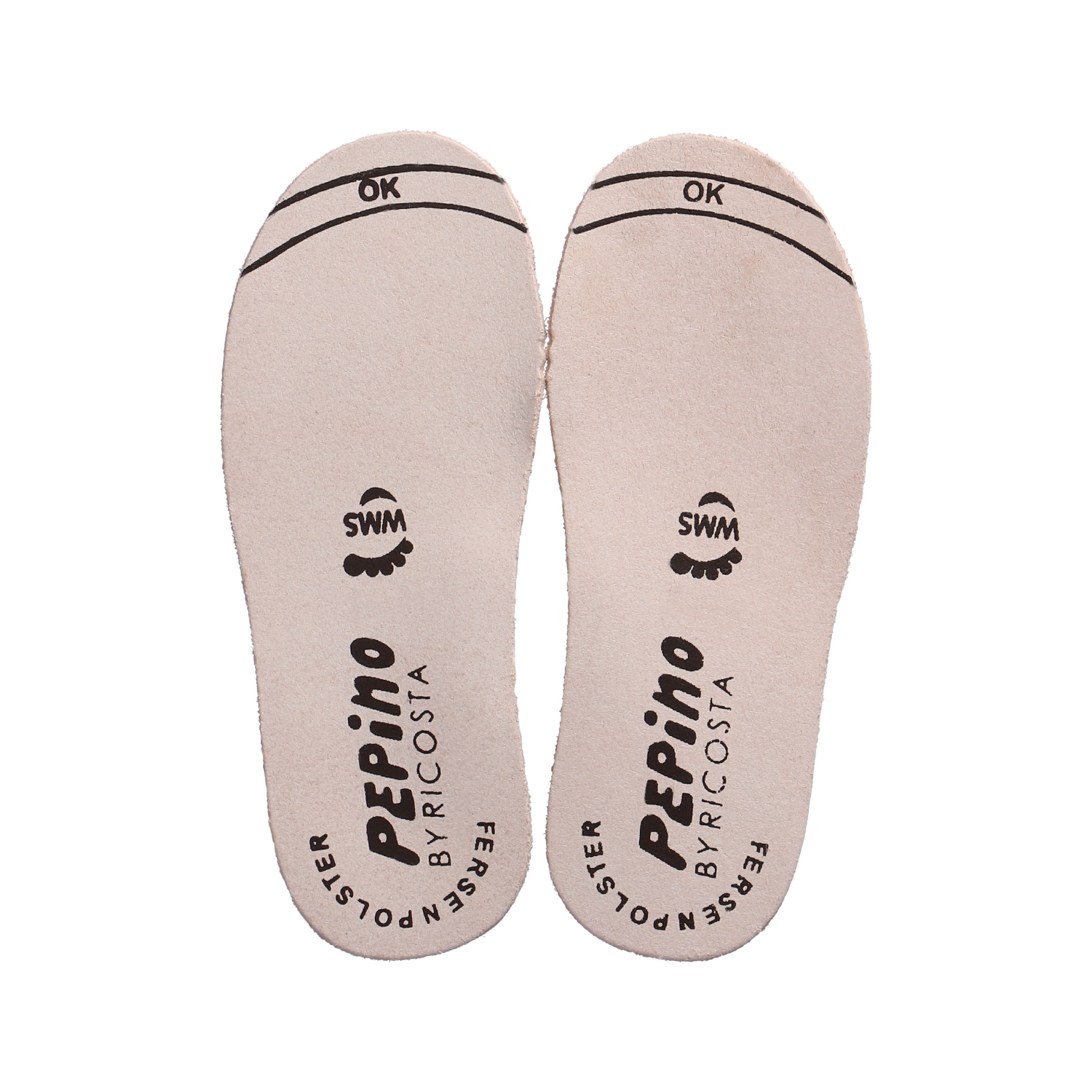Ersatz Einlegesohle Leder für PEPINO Lauflernschuhe
