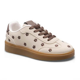 Flower Street Sneakers - beige