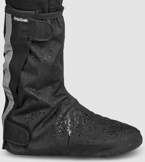 GripGrab DryFoot 2 Vandtæt Urban Skoovertræk, Black