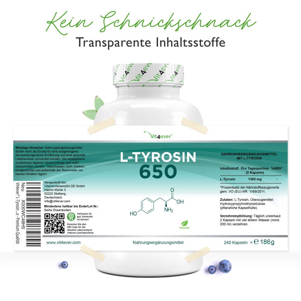 vit4ever L-Tyrosin