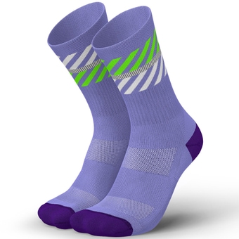 Incylence Merino Light Lanes  Socken Purple Green