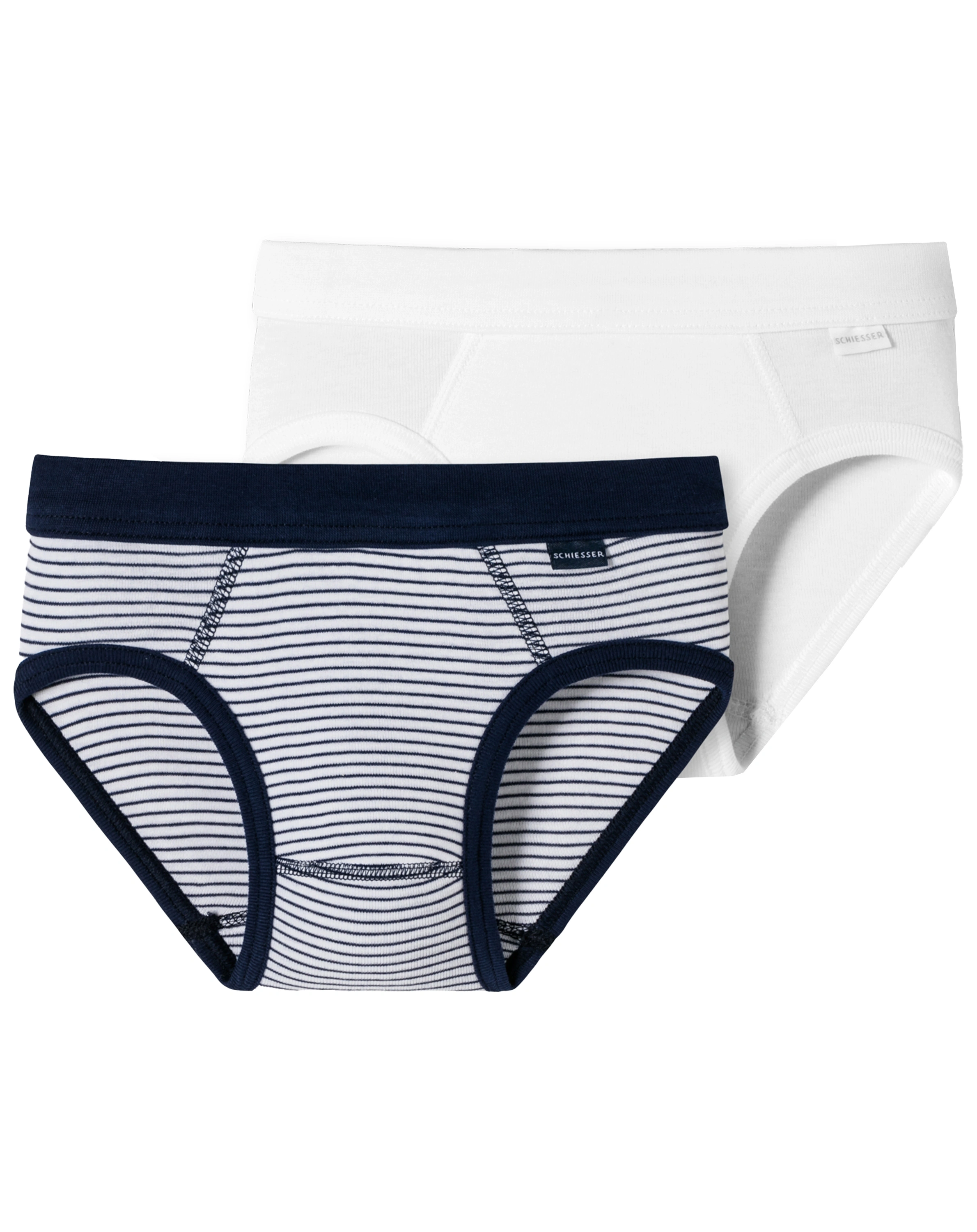 Sportslip NEW STRIPES 2er Pack in weiß/navy