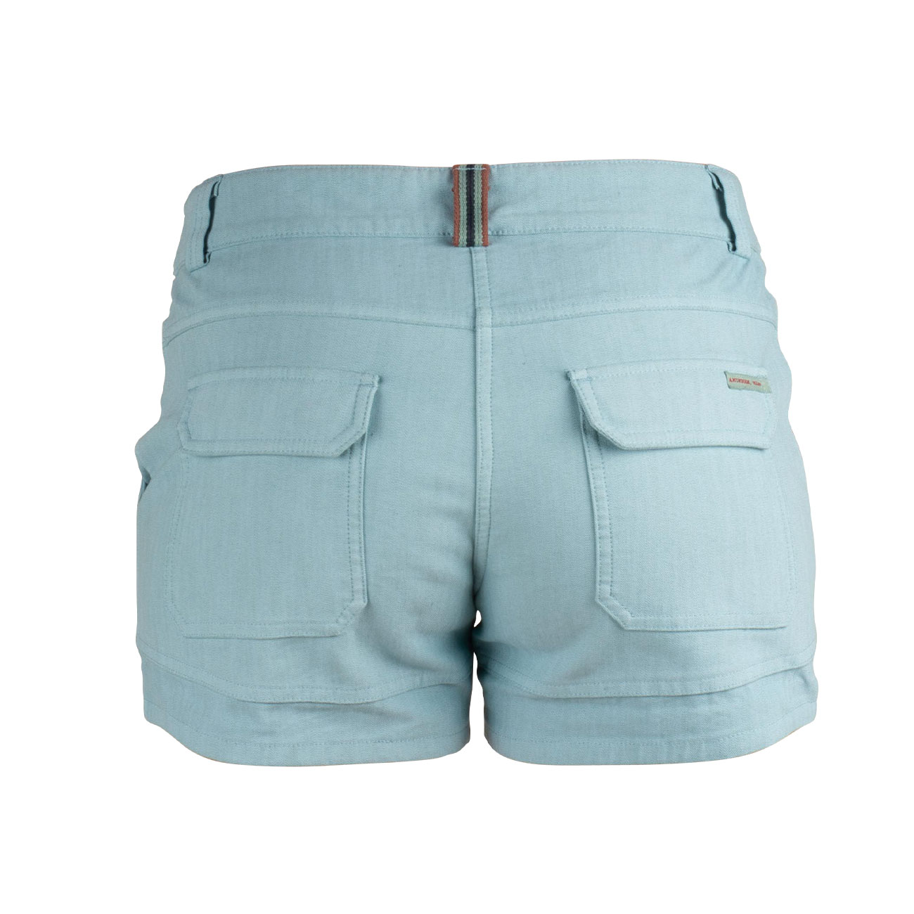 Amundsen Sports 4incher Oslo Shorts, Dame<br>Superkomfortabel med en solbleket denim-look!