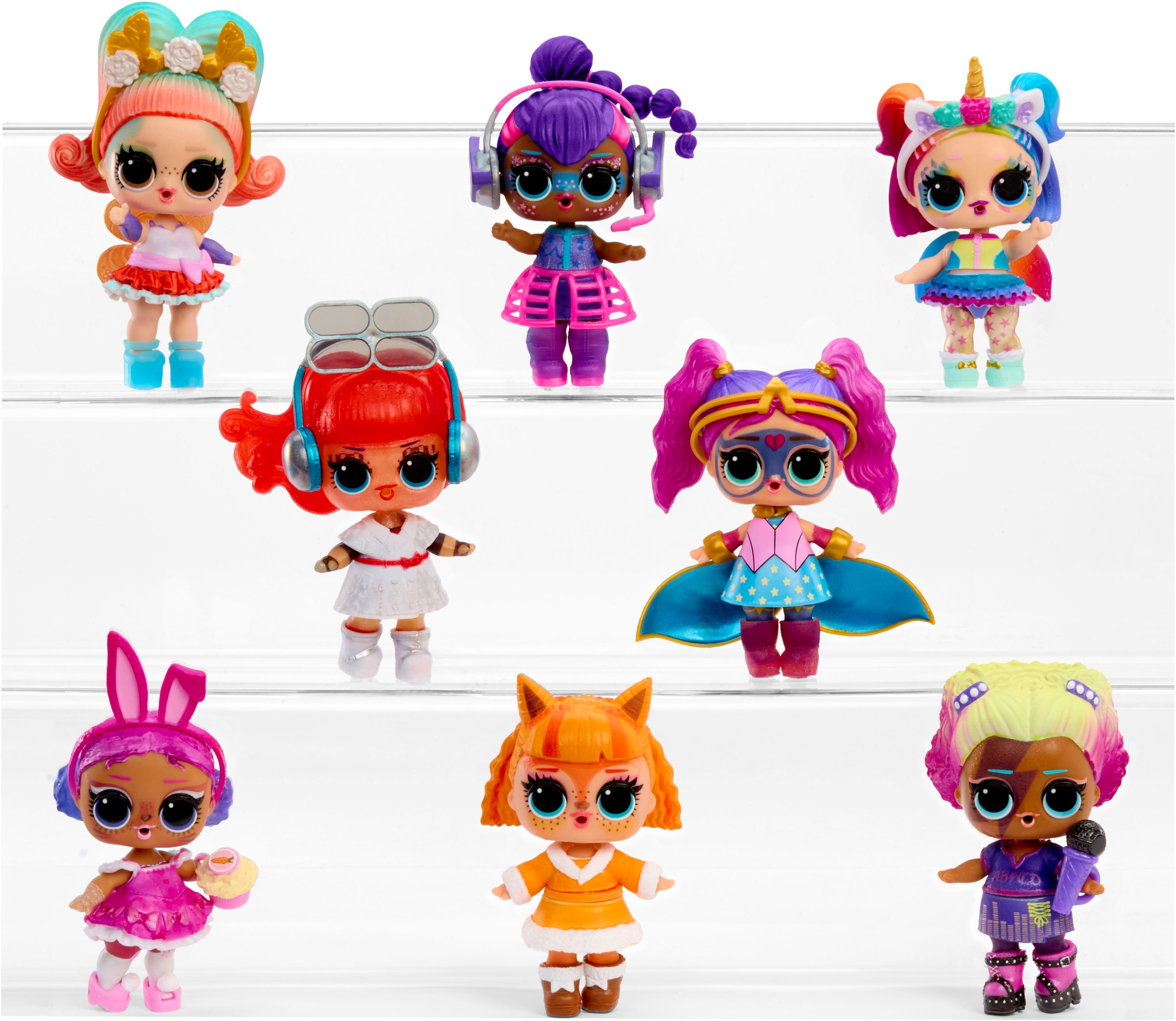 L.O.L. SURPRISE! Anziehpuppe »L.O.L. Surprise Eye Spy Tots« mit magischem Farbwechsel; Lieferung erfolgt sortiert