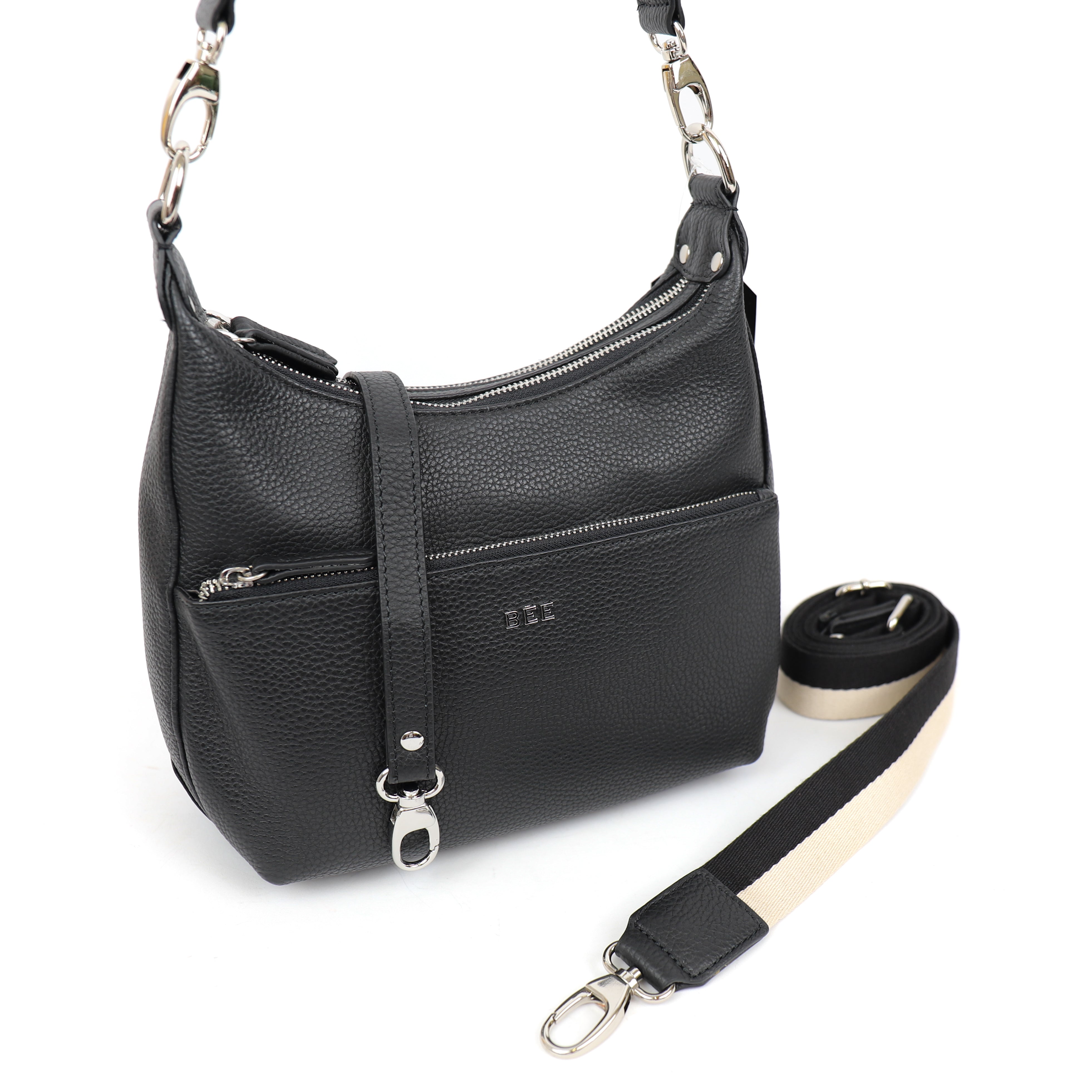 Hand-/schoudertas 'Thyrza' Black Black