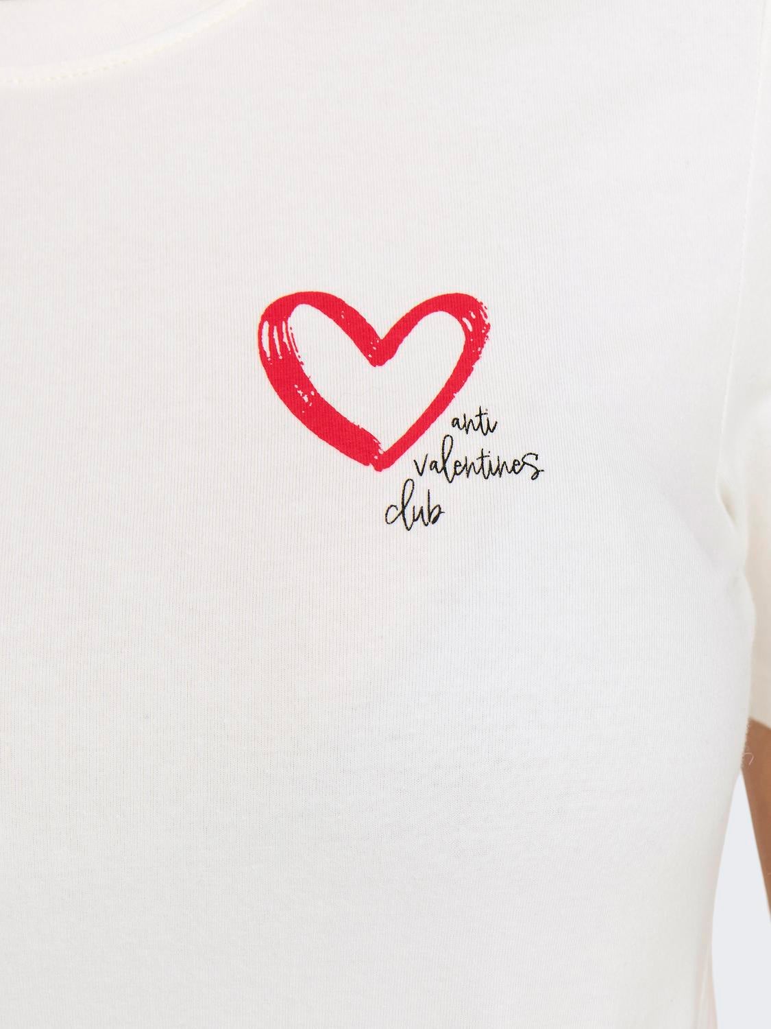 ONLVALLIE T-shirt Cloud Dancer
