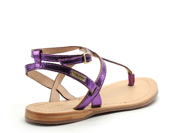 Les tropeziennes nu pieds plats femme hamado f violet