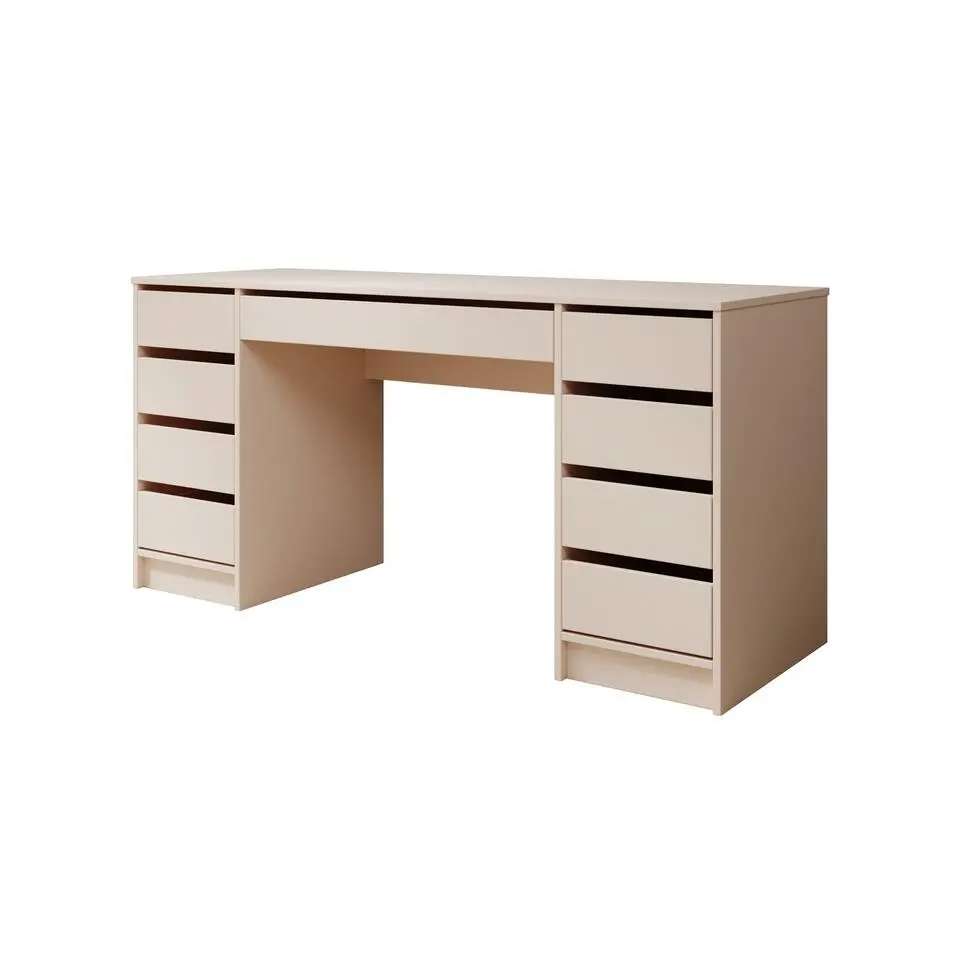 Meubella - Bureau Avio 2 - Beige - 154 cm
