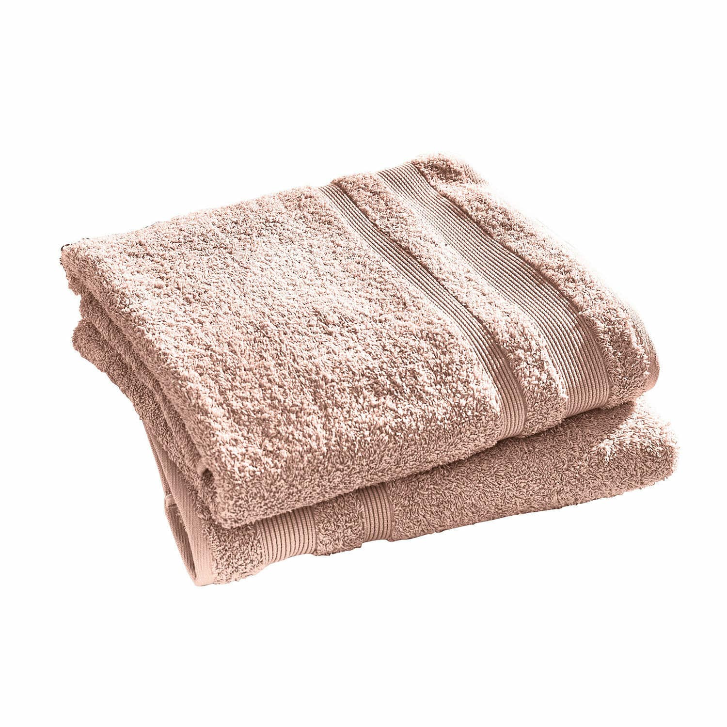 Badetuch 2er Set Bourogne terrakotta