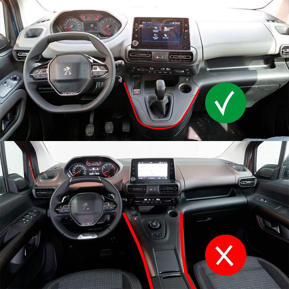K'Foam Peugeot Rifter opvouwbaar camperbed