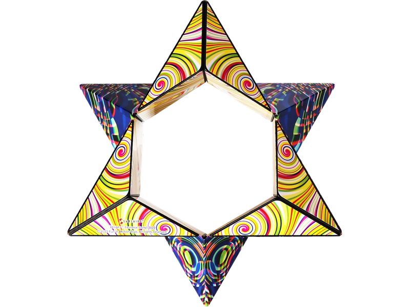 Shashibo Cube Technicolor – by Artist Laurence Gartel 2.0 Magnetischer Zauberwürfel