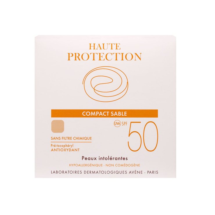 Crème compacte solaire SPF50 teinte sable