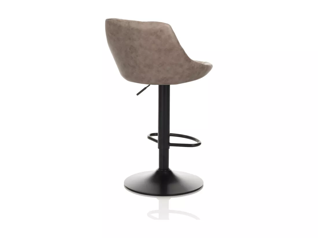 Set de 2 Tabourets BEN marron clair