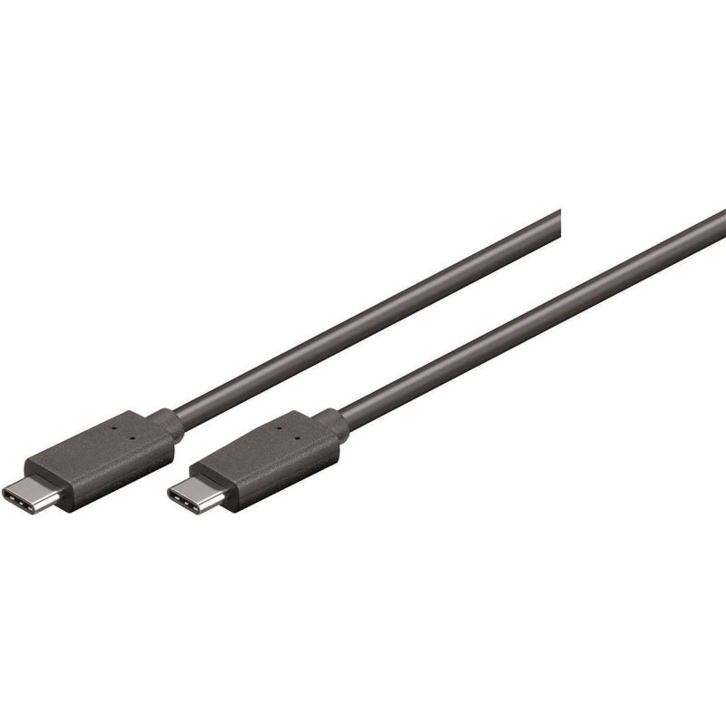 Uniformatic 10601 câble USB USB 3.2 Gen 1 (3.1 Gen 1) 1 m USB C 10 Gbit/s 60 W Noir