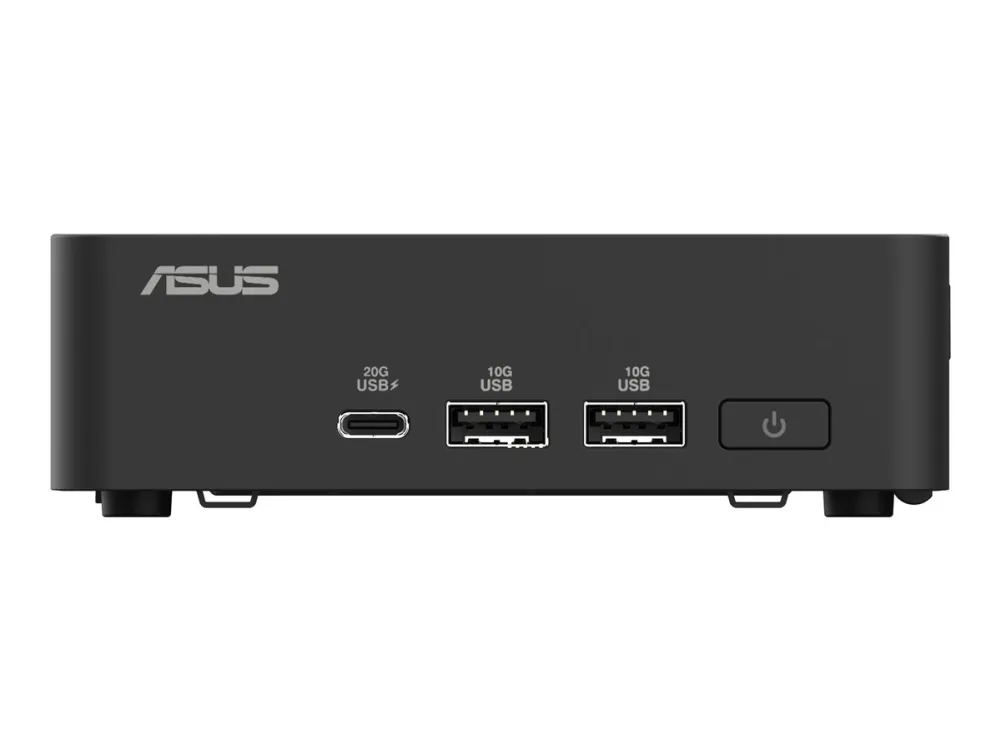 ASUS NUC 15 Pro Slim Kit RNUC15CRKC500002 - Barebone - mini PC 1 x Core 5 210H / op til 4.8 GHz - RAM 0 GB - Intel Graphics - IEEE 802.11ax (Wi-Fi 6), IEEE 802.11be (Wi-Fi 7), Bluetooth 5.4, Gigabit Ethernet, 2.5 Gigabit Ethernet - sort