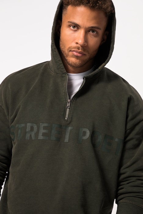 STHUGE Hoodiejacke, Sweat, Kapuze, Zipper, bis 8 XL