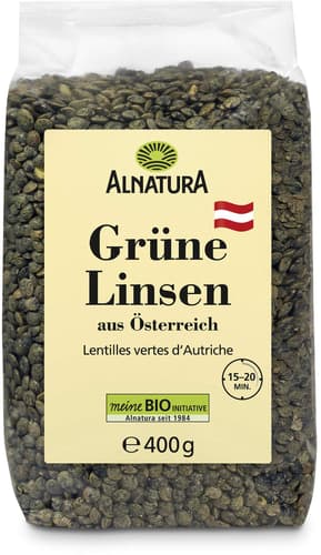 Alnatura BIO grüne Linsen aus Österreich