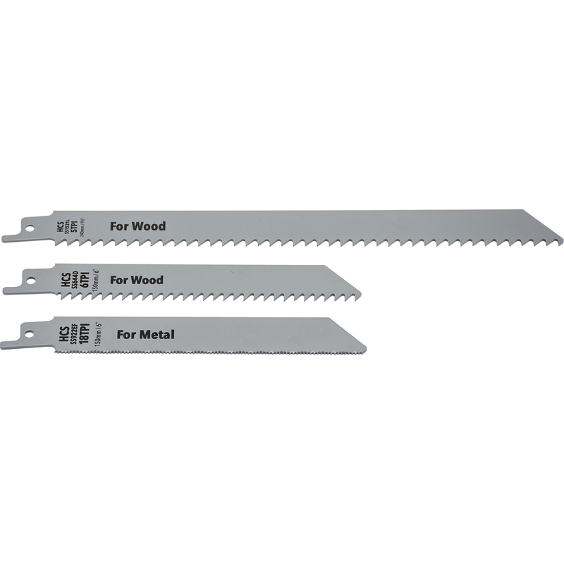 Labor Reciprozaagbladenset hout & metaal 10-delig