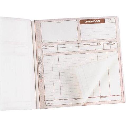 Manifold livraison Le Dauphin autocopiant 21 x 21 cm 50 pages double exemplaires