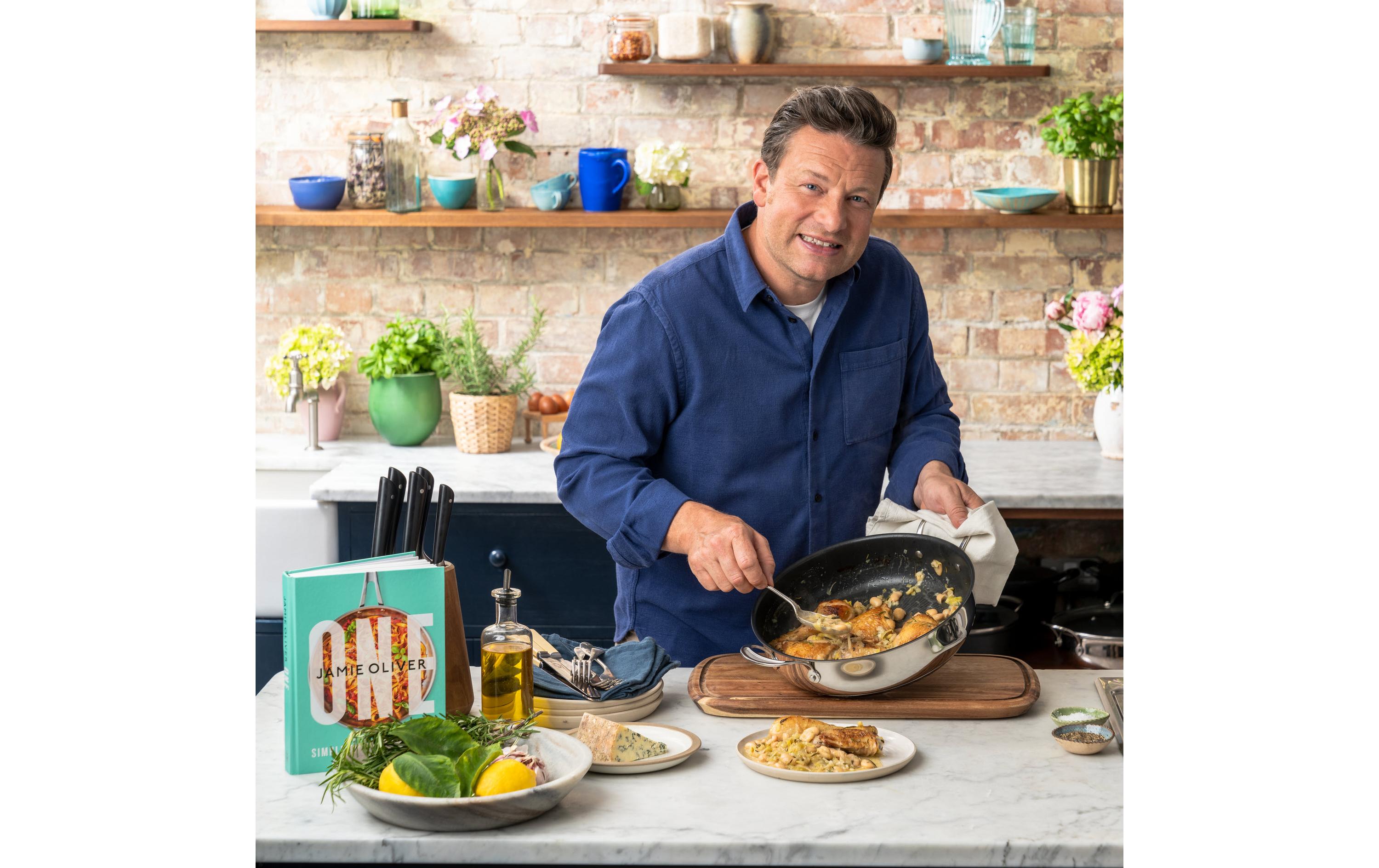 Servierpfanne Jamie Oliver Classic 30 cmServierpfanne mit Deckel