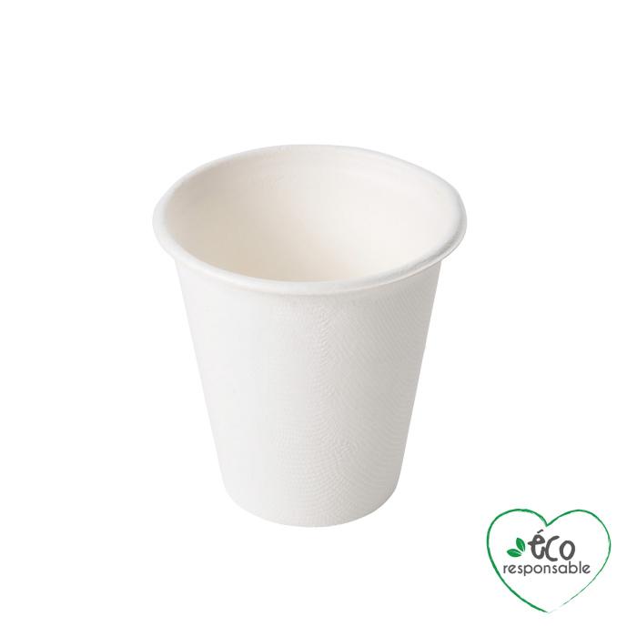SET 12 GOBELETS CANNE A SUCRE 20CL BLANC